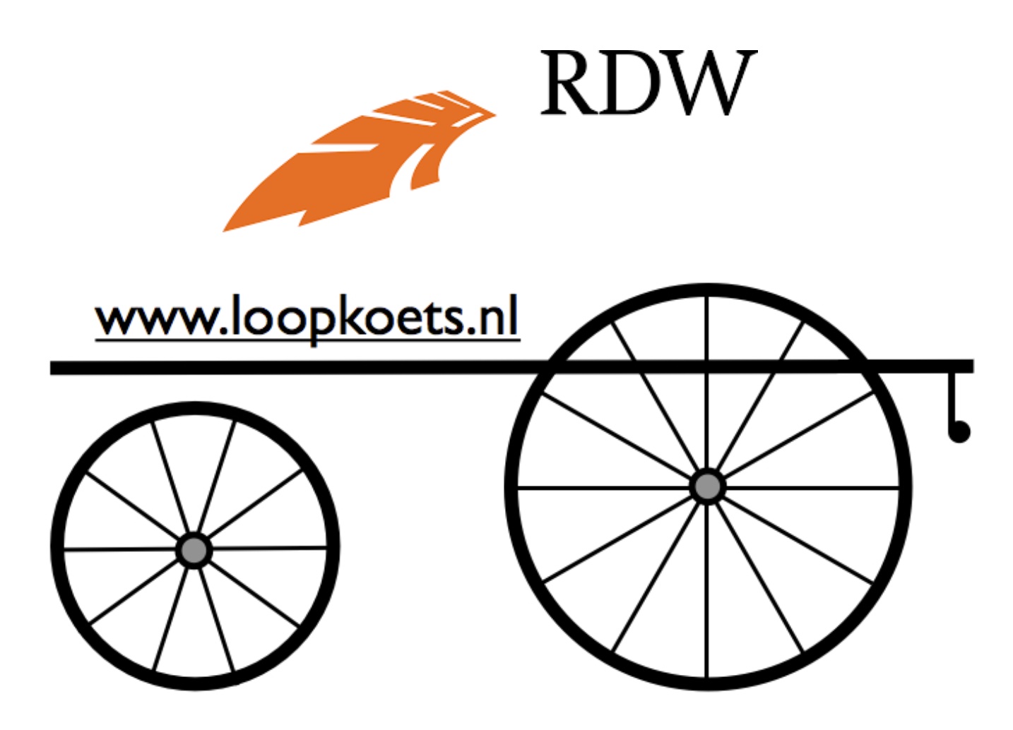 Een Loopkoets hoeft niet bij de RDW geregistreerd te zijn.
