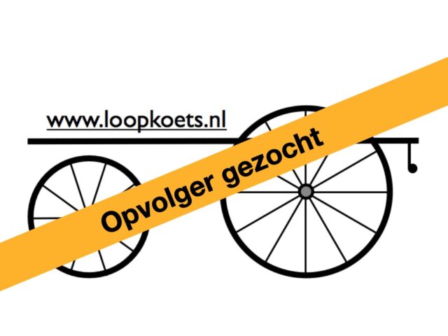 Loopkoets zoekt een opvolger