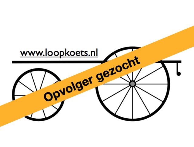 Loopkoets zoekt een opvolger