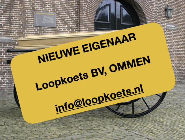 Nieuwe Loopkoets eigenaar: Loopkoets BV OMMEN
